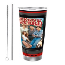 Old School TV Shows, Dukes / Hazards, 20oz Skinny,Tumbler, Free Ship! - $37.99
