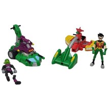 Teen Titans Go Battling Machine Robin &amp; Beast Boy  - Bandai 2004 - $25.90