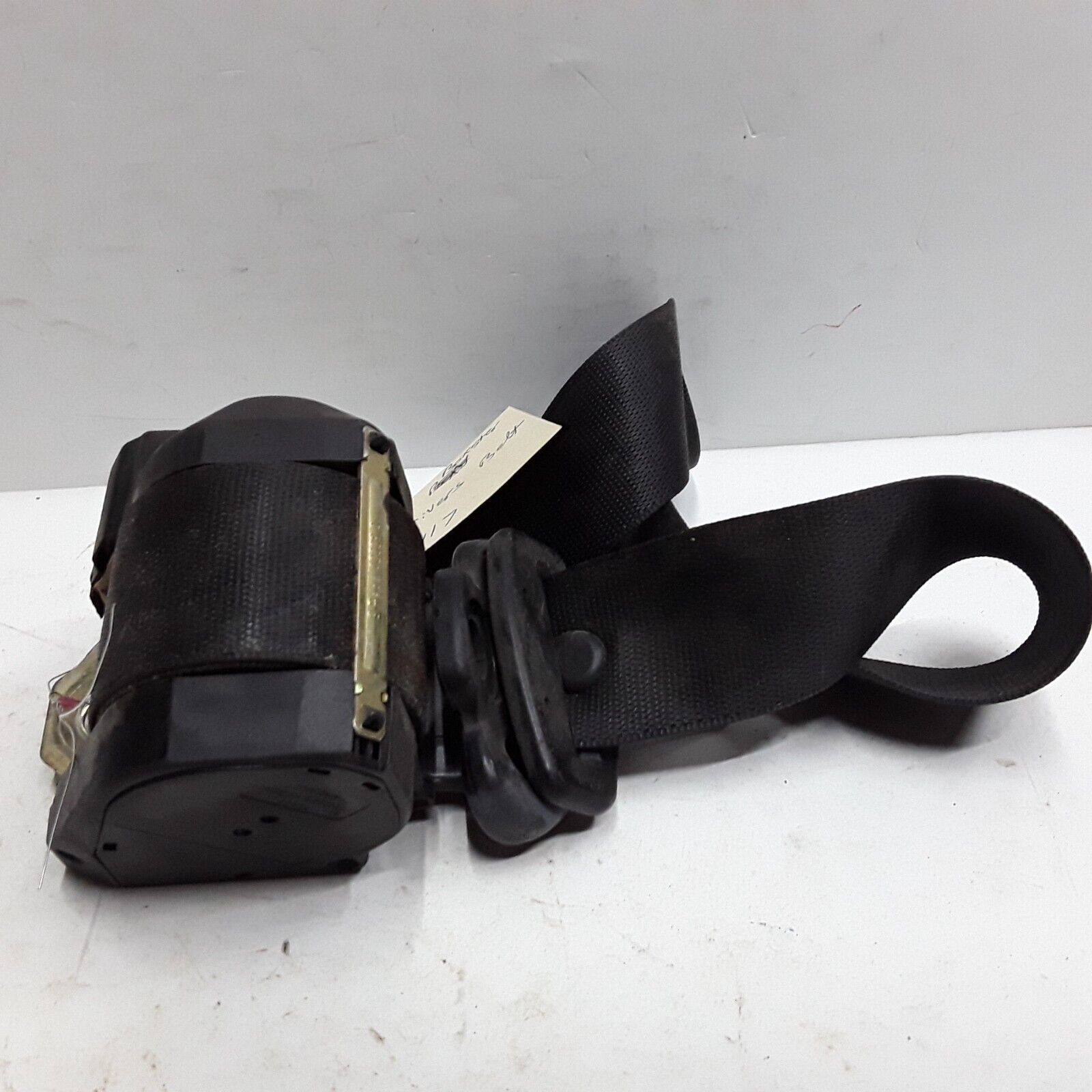 Primary image for 00 01 Porsche Boxster left front black drivers seat belt retractor OEM