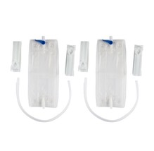 2 Pack Hollister Sterile Urinary Leg Bag 900 mL Vinyl with Leg Straps RE... - $34.64