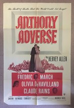 Mervyn&#39; Leroy&#39;s ANTHONY ADVERSE (1936) Fredric March &amp; Olivia de Havilla... - $75.00