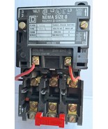8536SBO2 Square D NEMA Size 0 Motor Starter 120V Coil *Next Day Option* - €172,81 EUR
