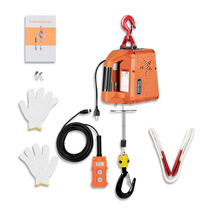 2,200Lbs Portable Electric Winch - Manual and Wired- with Lifting Strap ... - $291.18
