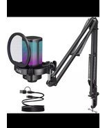 RGB Gaming Microphone | Crystal Clear Sound | Boom Arm Included NEW!!! - $47.05 CAD