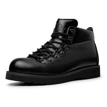 Casual Leather Boots Men Retro Motorcycle Hiking Short Ankle Boot Solid Classic  - £83.89 GBP