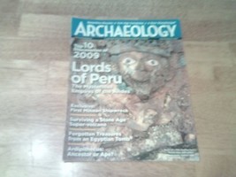 Archaeology Magazine, January/February 2010; Lords of Peru: The Mysterio... - $4.61