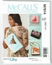 McCalls Sewing Pattern 7914 Handbags Purses Clutch - £6.94 GBP