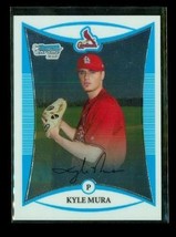 2008 Topps 1ST Bowman Chrome Baseball Card BCP31 Kyle Mura St Louis Cardinals - £3.37 GBP
