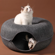 Natural Felt Cat House Basket - £50.88 GBP