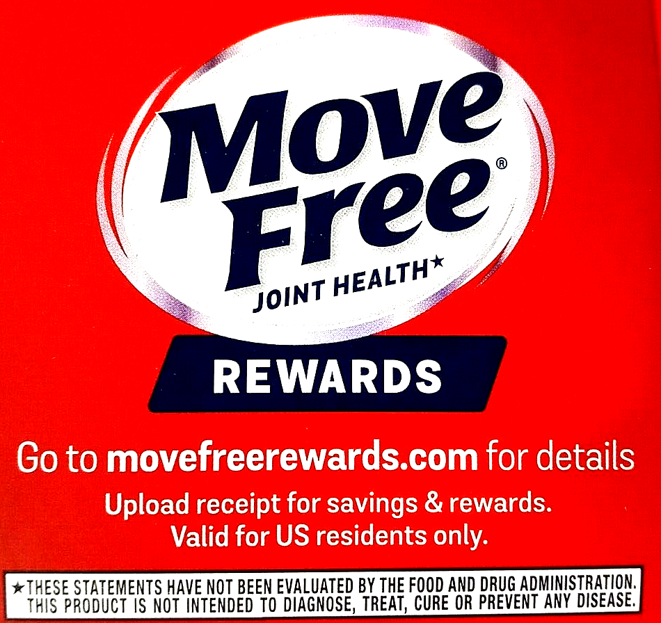 Schiff Move Free Advanced Glucosamine & FruiteX-B 200 Tablets EXP 11/2026 Item image 5