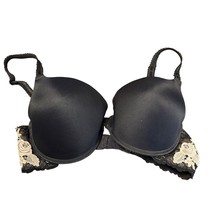 Wacoal Black Lace Underwire Padded Bra 34D - $19.20