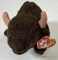 Ty Beanie Babies Roam the Bison, 1998 PE Pellets, New with Tags - $6.95