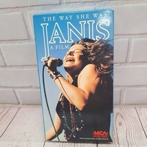 The Way She Was JANIS A Film 1974/ 1989 VHS Janus Joplin - $8.98