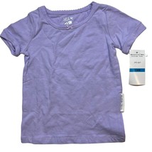 Max &amp; Olivia Purple Short Sleeve Tee 24 Month New - £4.75 GBP