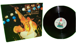 Spear Of Destiny ‎All My Love Ask Nothing Vinyl 12&quot; Record Promo Post-Punk Goth - £15.81 GBP