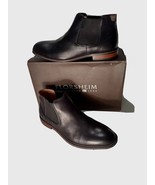 New Men`s Florsheim Chalet Plain Toe Chelsea Boot Black Size 11.5 - $813.78 MXN