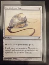 Ur-Golem's Eye Magic The Gathering 155 Darksteel Artifact MTG 2004 Vinta... - $2.57