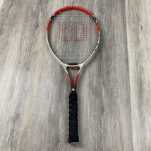 Wilson Strike Titanium Soft Shock Tennis Racquet Racket 4 1/2 Grip L2 - £13.90 GBP