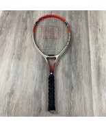 Wilson Strike Titanium Soft Shock Tennis Racquet Racket 4 1/2 Grip L2 - £14.03 GBP
