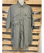 Columbia PFG Short Sleeve Green Button Down Fishing Shirt Men&#39;s Size XXL... - $376.33 MXN