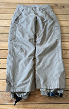 patagonia women’s winter snow pants Well Loved! size 8 tan N5 - £26.35 GBP