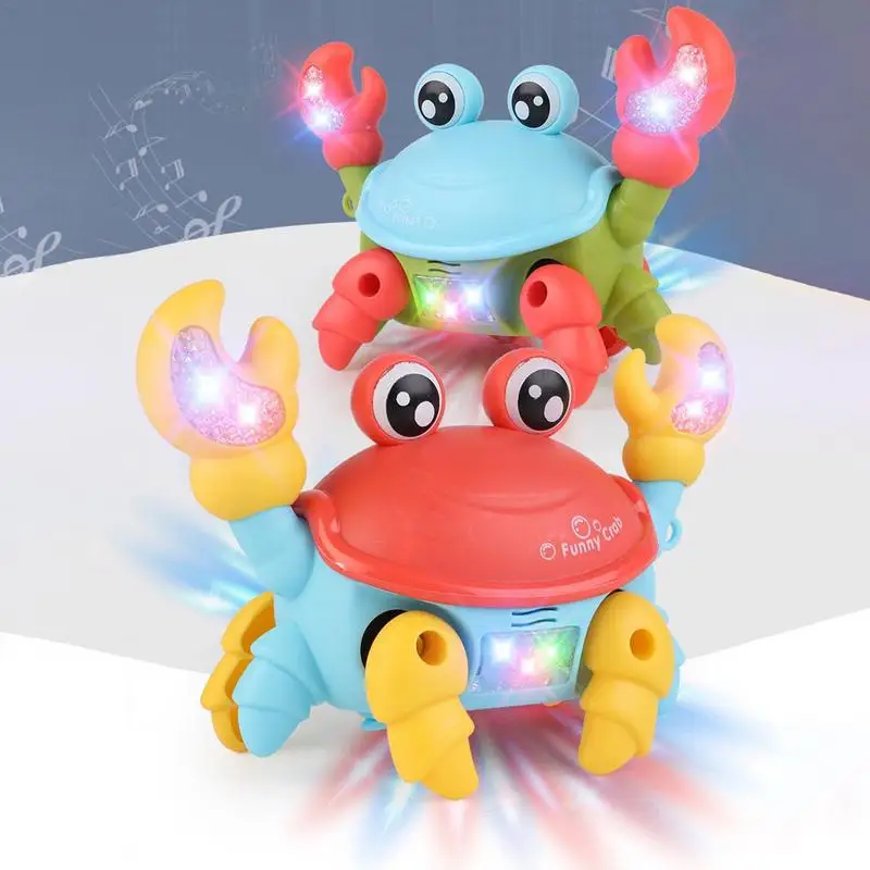 Light Up Electric Escape Crab Toy Learn Climb Walking Crab Rechargeable Electric - £13.34 GBP+