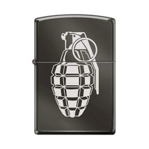 Zippo Lighter - Grenade Black Ice - 854066 - £28.35 GBP