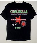 Coachella Concert Shirt 2007 Rage Against Machine Bjork Red Hot Chili Pe... - £391.56 GBP