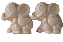 1940&#39;s Rosemeade Dakota Pottery Elephant Salt and pepper shakers - $108.90