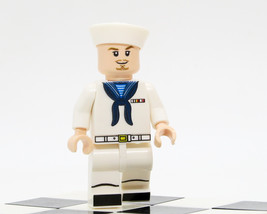 Custom minifigures US Navy Sailor 8039_05 - £3.87 GBP