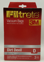Filtrete 3M Vacuum Bags Dirt Devil D 65701A 3 Bags - See Description For Models - £4.66 GBP