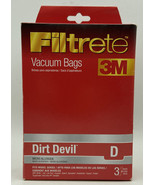 Filtrete 3M Vacuum Bags Dirt Devil D 65701A 3 Bags - See Description For... - £4.67 GBP
