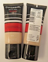 CoverGirl Outlast Active 24 Hour Foundation *Choose Your Shade*Twin Pack* - £10.26 GBP
