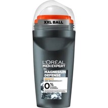 L&#39;oreal Men Expert roll-on Deodorant Magnesium Defense 50ml Free Shipping - £7.81 GBP