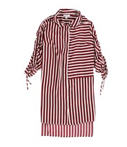 Bar III Womens Striped Tunic Blouse, Size Small - £26.05 GBP