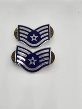 Two Vintage U.S. Air Force Rank Pins - $8.55