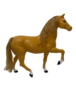 Vintage Mattel Inc 1980 Brown Horse Toy Accessory 15” Barbie Golden Palo... - $21.81 CAD