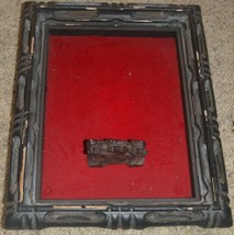 Vintage Carved Rectangular Wood Picture Frame - £55.85 GBP