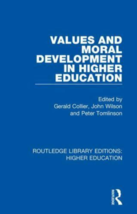 Values and Moral Development in Higher Education - $69.95