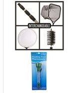Water Garden Pond Gift Set, Koi Pond Cleaning Kit &amp; Floating Pond Thermo... - $61.33