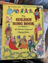 The Golden Song Book 1969 56 Favorite Songs and Singing Games Hardcover Book  - £7.84 GBP