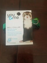 You &amp; me Bell Collar Green for ferrets-Brand New-SHIPS N 24 HOURS - £23.70 GBP