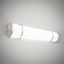 ASD LED 24 Inch Flush Mount Vanity Lighting Fixture | 25W 120V 1950LM 3000K/4000 - £77.52 GBP