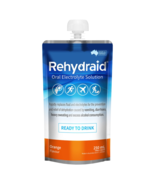 Rehydraid Oral Electrolyte Solution 250mL Orange Flavour - $91.39 CAD