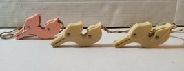 Vintage Federal Tool Chicago Plastic Pelican Bird Clip Clamp Clothespin ... - $23.19