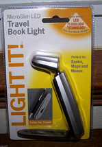 Fulcrum LIGHT IT! MicroSlim LED TRAVEL BOOK LIGHT - Folds - 20061-301 - ... - $9.99