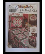 Simplicity Quilt Block Club 9312 Lesson #4 by Shirley Botsford UNCUT - $13.56 CAD