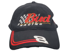 Competitors View NASCAR Black Bud Racing Dale Earnhardt Jr Hat Strap Back Cap - £10.83 GBP