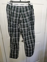 Men&#39;s Lacoste Pajama Lounge Pants Plaid Green/Blue New Size XL NWOT - $548.17 MXN