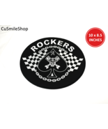 Cusmileshop Ace Cafe Rockers Patch Spades Skull mc Club Biker Embroidere... - €39,41 EUR